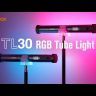 Освітлювач світлодіодний Godox TL30 RGB