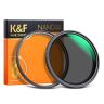Магнитный переменный ND фильтр 82мм ND2-ND32 K&F Concept